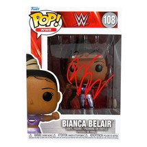 Bianca Belair Signed Funko Pop #108 COA JSA WWE Binky Blair Autographed - £154.89 GBP
