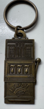 Vintage Jackpot Junction Casino Morton, MN Minnesota Metal Keychain - $9.89