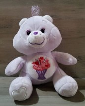 Care Bears Share Bear 35th Anniversary Collector&#39;s Edition Purple Plush 7&#39;&#39;  - £13.10 GBP
