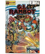 G.I. RAMBOT #1 (1987) *Wonder Color Comics / Cover Artwork By Tom Lyle* - $5.00