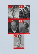 Life Magazine Lot of 5 Full Month of July 1939 3, 10, 17, 24, 31 - £37.96 GBP