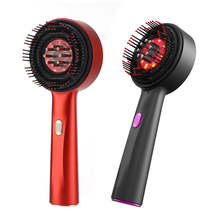 Electric Vibration Massage Comb Red Light Hair Follicle Comb Scalp Oil L... - $36.30