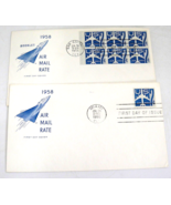 Air Mail Rate FDC Farnam Cachet 1st Day Issue San Antonio Booklet Single... - €1,54 EUR