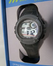 Timex Marathon Sport Watch Stopwatch Alarm 30M Water Resistant Indiglo L... - $11.40
