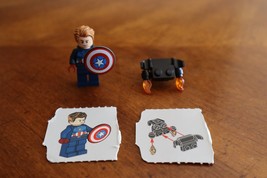 LEGO Marvel 2023 Advent Calendar 76267 - Captain America w/ Shield + Jet... - £7.81 GBP