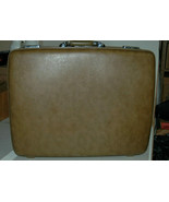 Vintage Escort American Hardside Suitcase Brown Large Size - £19.60 GBP
