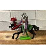 Britains Crusades Medieval Knight Black Horse Collectible Vintage Toy Ba... - $9.41