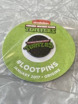 TMNT manhole Loot Crate Metal Pin- Exclusive. Factory Sealed New - £7.66 GBP