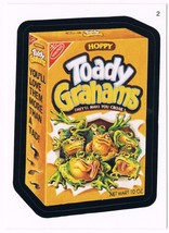 Wacky Packages Series 3 Hoppy Toady Grahams Trading Card 2 ANS3 2006 Topps - £2.01 GBP