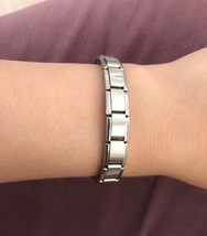 New Fashion Women Jewelry 9mm Width  Color Stainless Steel Bracelet Bang... - £12.98 GBP