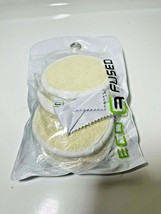 Lot of 5  3 inch Loofah Buff Pads by Eco Fused  New in Package - £4.77 GBP
