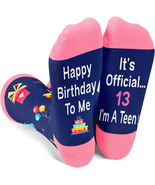 Zmart Birthday Gifts for Teenage Girls Boys, Funny Crazy Cool Cute Socks... - £15.34 GBP