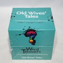 Old Wive&#39;s Tales Word Teasers Talk Laugh Learn Trivia Game Factory Sealed - £7.95 GBP