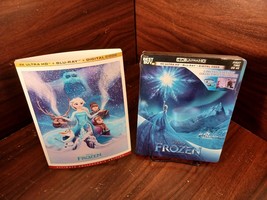 Frozen Steelbook (4K+Blu-ray) Custom Slipcover-NEW-Free Box Shipping! - £41.66 GBP