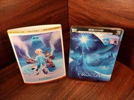 Frozen Steelbook (4K+Blu-ray) Custom Slipcover-NEW-Free Box Shipping! - £40.12 GBP