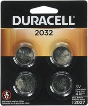 Duracell Lithium 2032 3 volt Security and Electronic Battery 4 pk - £12.78 GBP