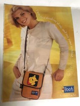 vintage Pooh Bag Print Ad Advertisement 1989 pa1 - £6.99 GBP