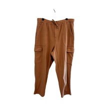 Athleta Farallon Cargo Crop Pants Size 12 Pockets Lounge Sweat Athleisur... - $32.00