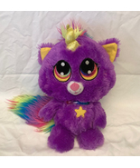 Fiesta Princess Kittycorn purple plush toy cat unicorn rainbow stuffed a... - £6.39 GBP