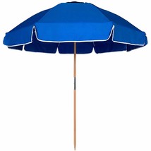 AMMSUN 7.5ft Heavy Duty HIGH Wind Beach Umbrella Commercial Grade Patio ... - £199.27 GBP