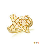 10K Gold Texas Lone Star State Nugget Ring - $539.99