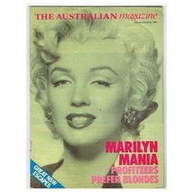 The Australian Magazine November 9-10 1991 mbox2963/b  Marilyn Mania Profiteers - £10.08 GBP