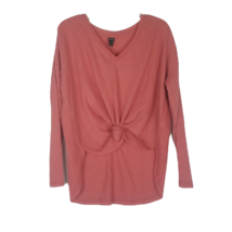 Wild Fable NWT Cute Cozy T-Shirt ~ Sz S ~ Long Sleeve ~ V-neck ~ Faded Rose - £10.53 GBP