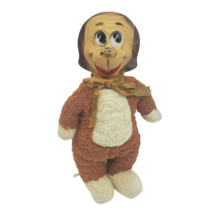10&quot; Vintage Hanna Barbera Augie Doggie Dog Rubber Face Stuffed Animal Plush Toy - £82.58 GBP