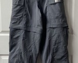 Bimini Bay Outfitters Convertible Nylong Cargo Pants Womens M Gray Outdo... - $35.63