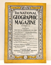 1932 National Geographic Magazine Vintage Nov Vol 62 #5 Mediterranean- Eclipse - £14.05 GBP