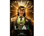 2021 Loki Movie Poster 11X17 Marvel Avengers God of Mischief Mobius Sylvie  - £9.28 GBP