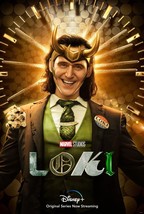 2021 Loki Movie Poster 11X17 Marvel Avengers God of Mischief Mobius Sylvie  - £9.69 GBP