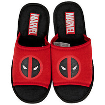 Marvel Deadpool Face Symbol Slides Sandals Multi-Color - $26.98
