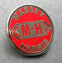 MASSEY HARRIS TRUCKS TRACTORS LAPEL PIN BADGE 1 INCH - $5.64