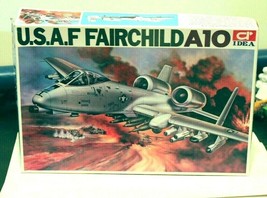 Idea Fairchild A-10 Thunderbolt II attack aircraft Warthog model kit 1/72 - $14.80