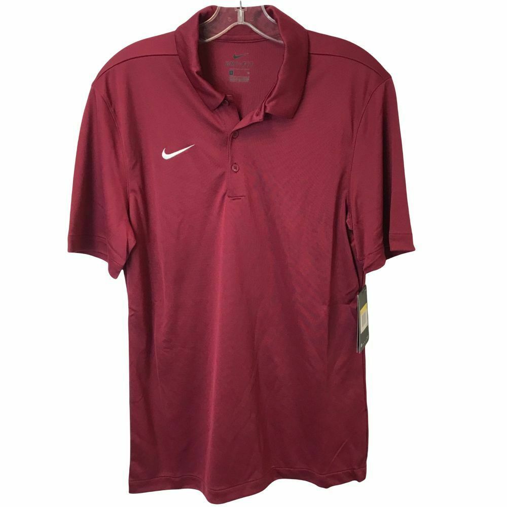 Primary image for Nike Men's Team Athletic Short Sleeve Polo (Size Small)