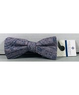 Ryan Seacrest Distinction Men&#39;s Atwood Oaisley Bow Tie Blue &amp; Pink Size ... - £15.55 GBP