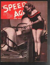 Speed Age 6/1949-Pin-up girl Joy Smith cover-12 cylinder Ferrari-3 wheel race... - £30.53 GBP