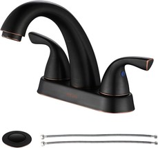 Parlos 2-Handle Bathroom Sink Faucet With Metal Drain Assembly And, 1.2 Gpm - £48.05 GBP