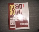 1993 Oldsmobile Olds GM Silhouette Service Réparation Atelier Manuel OEM - $9.00