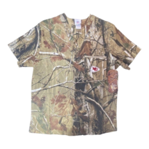 Kansas City Chiefs NFL Team Apparel Mens Shirt Scrub Top Camouflage S New - $34.20