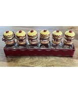 Avon Red Spice Rack Set - $35.00