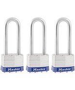 Master Lock 1TRILJ Outdoor Padlock with Key, 3 Pack Keyed-Alike - $57.53 CAD