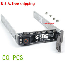 50-Pack G176J 2.5" Sas Sata Hdd Hard Drive Tray Caddy + Screw For Dell R610 R4P4 - £424.17 GBP