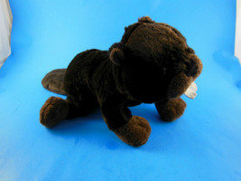 Ganz Webkinz Beaver Dark Brown Plush  No Code - £7.90 GBP