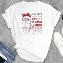 Unisex T-Shirt, Funny T-Shirt Mama Llama, Graphic T-shirts,  - £18.67 GBP+