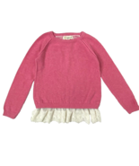 Tucker + Tate Pullover Crewneck Sweater Long Sleeve Girls size 5 Pink Iv... - £11.36 GBP