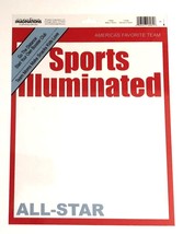 Creative Imaginations Scrapbook Page Overlay Sports Illuminated 8 x 10 - $5.50