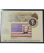 10th President John Tyler $100 Stamp Liberia Mystic Stamp Company - $1.40 CAD
