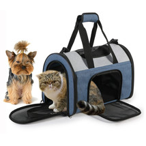 JESPET Soft-Sided Kennel Pet Carrier for Small Dogs,Cats,Puppy,Airline A... - $26.99